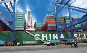 China shipping Group wharf box ship cred same