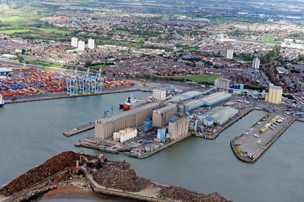 The First Trainload From Liverpool's New Bulk Terminal