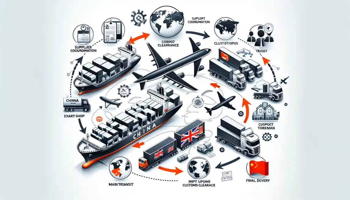 Shipping from China to UK Sea Freight Airfreight LCL FCL Rail Freight