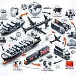 Shipping from China to UK Sea Freight Airfreight LCL FCL Rail Freight