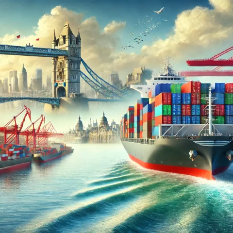 Export from the UK to China