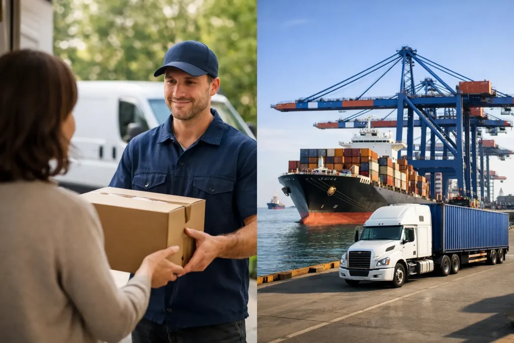 Door-to-Door Versus Port-to-Port Shipping