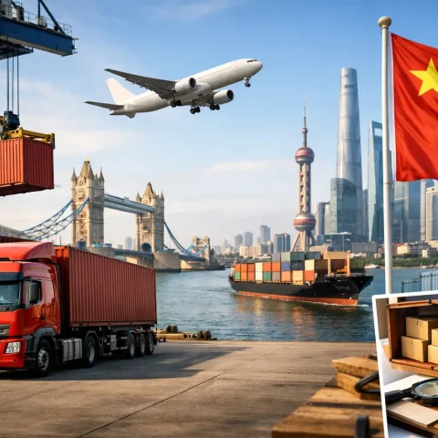 Export From UK to China: Freight and Customs